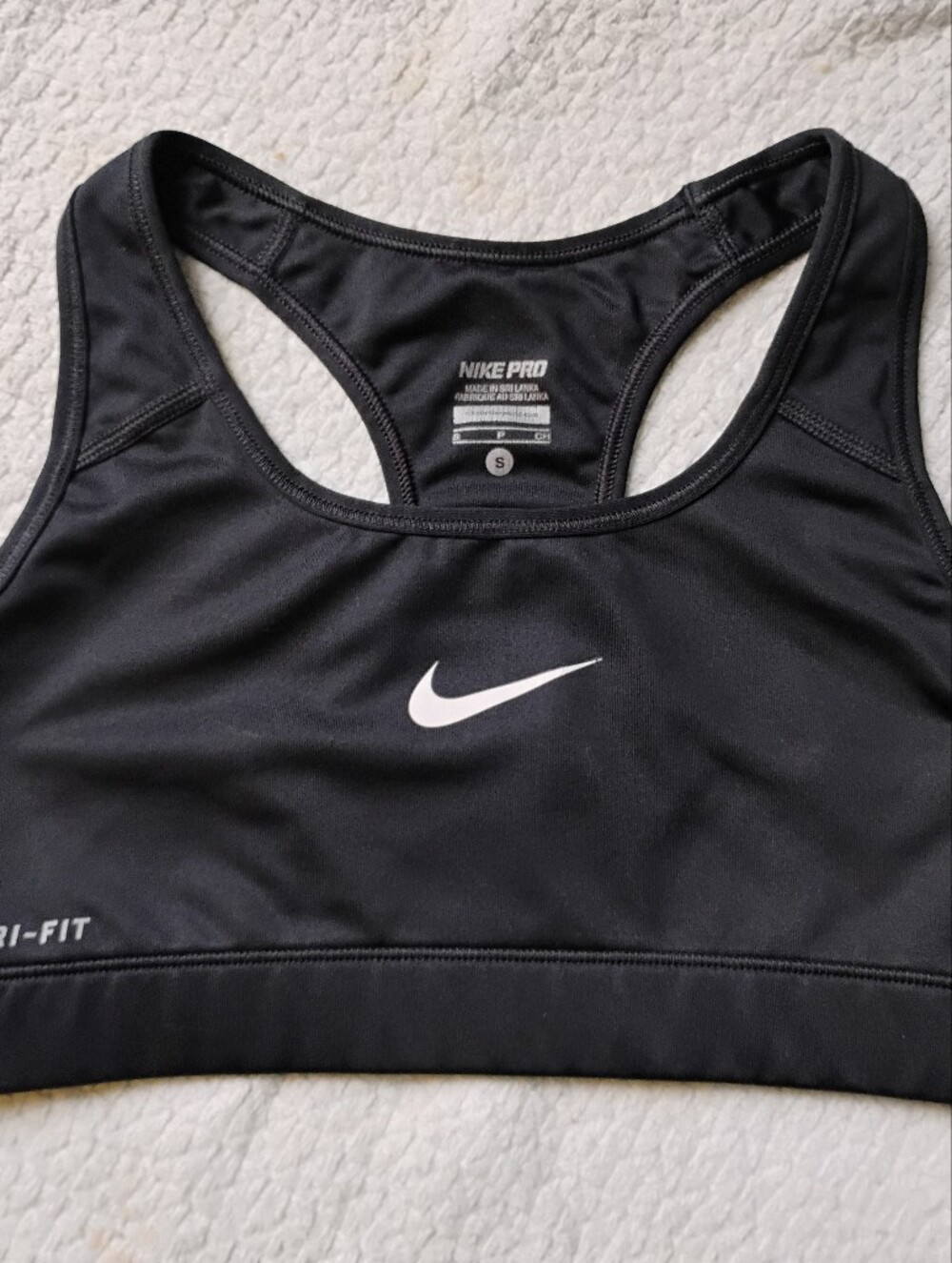 Nike Pro Black Dri-FIT Sports Bra